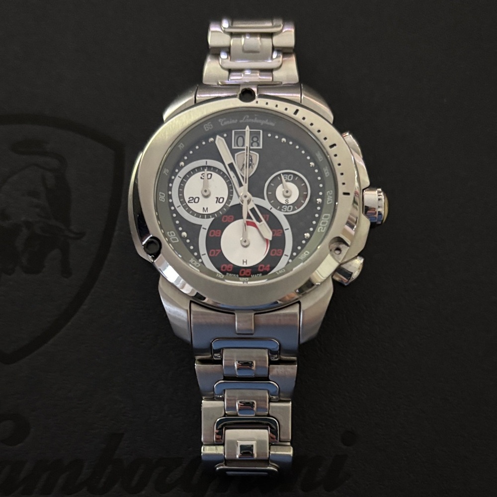 Lamborghini Silver Chronograph Woman’s Watch